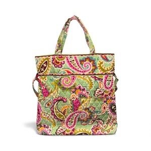 Vera Bradley Green Paisley Crossbody Bag